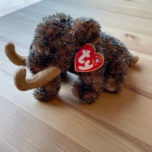 Ty Beanie Baby "Giganto" the Woolly Mammoth
